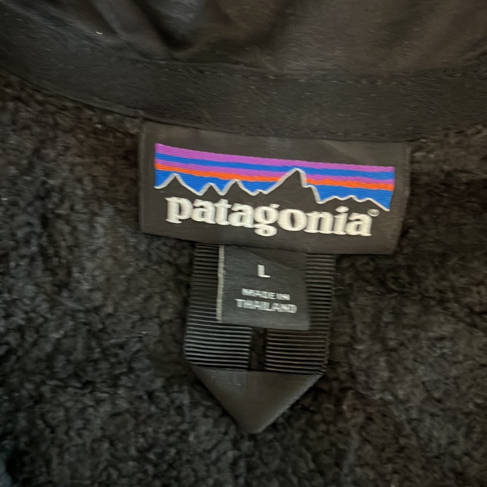 Patagonia Men’s Sweater Zelis Size Large Black